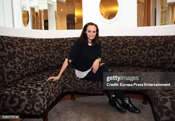 Shaila Durcal poses for a photo session on March 6, 2018 in Madrid, Spain.