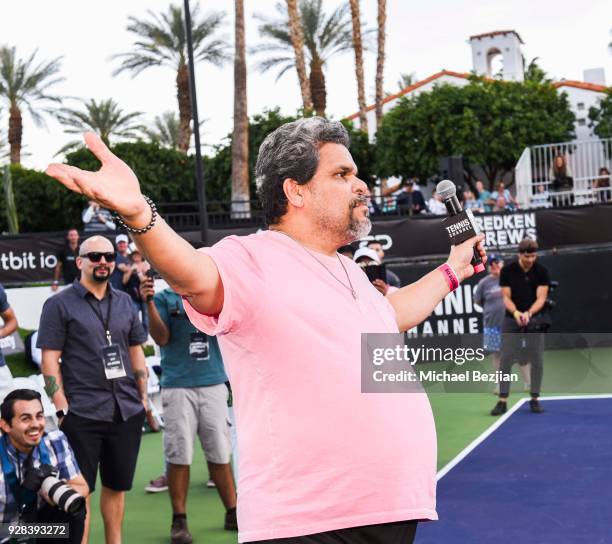 Luis Guzman attends 14th Annual Desert Smash Celebrity Tennis Event on March 6, 2018 in La Quinta, California.