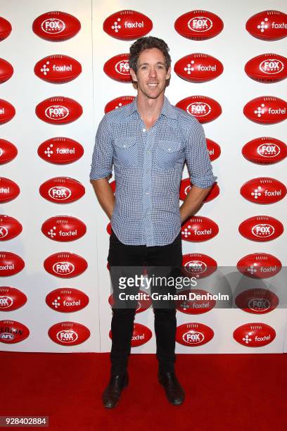 Bob Murphy poses during the 2018 FOX FOOTY AFL Season Launch on March 7, 2018 in Melbourne, Australia.