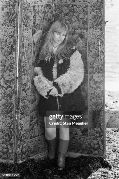 British actress Rita Tushingham on the set of comedy film 'The Bed Sitting Room', UK, 1st July 1968.