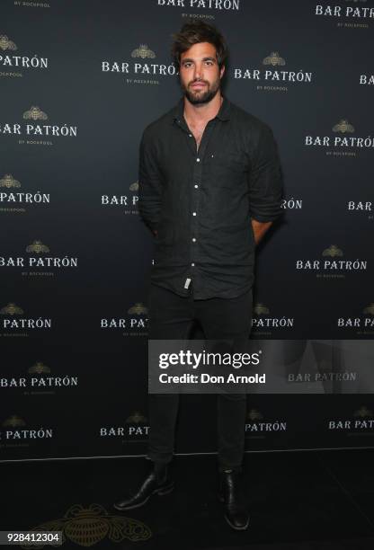 Tom Derickx attends the launch of Bar Patron by Rockpool on March 7, 2018 in Sydney, Australia.