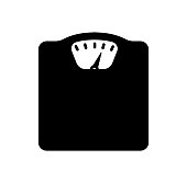 weight scale / diet / metabolic syndrome icon