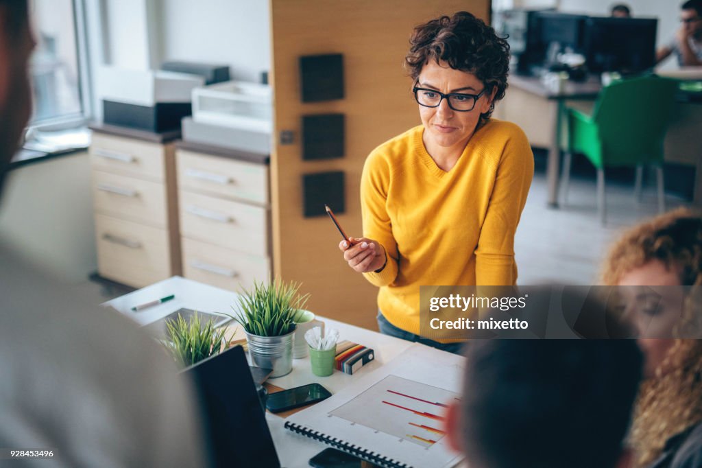 Hennes presentation är perfekt