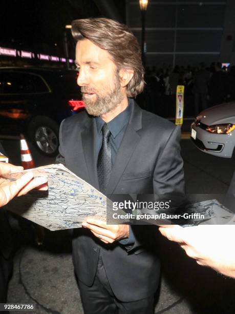 Sharlto Copley is seen on March 06, 2018 in Los Angeles, California.