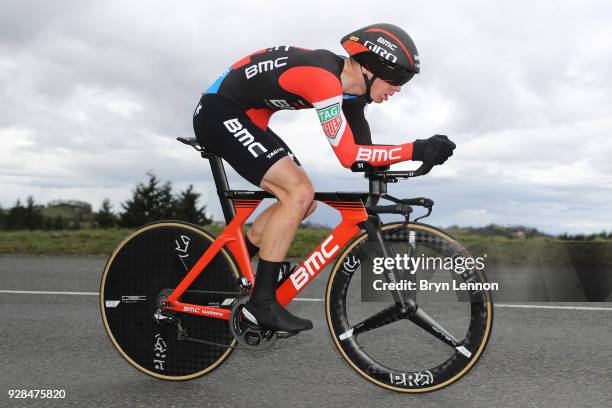 Jurgen Roelandts of Belgium and BMC Racing during the 76th Paris - Nice 2018 / Stage 4 an Individual Time Trial of 18,4km from La Fouillouse to...