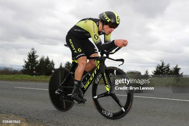 Alex Edmondson of Australia and Mitchelton-Scott during the 76th Paris - Nice 2018 / Stage 4 an Individual Time Trial of 18,4km from La Fouillouse to...