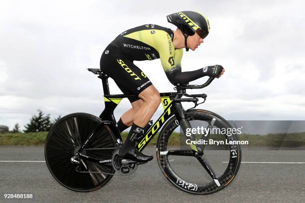 Alex Edmondson of Australia and Mitchelton-Scott during the 76th Paris - Nice 2018 / Stage 4 an Individual Time Trial of 18,4km from La Fouillouse to...