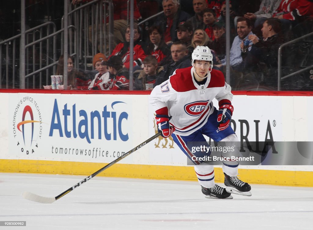 Montreal Canadiens v New Jersey Devils