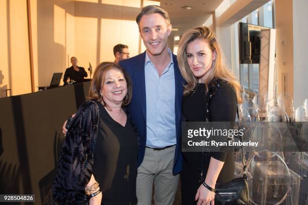 Eleonora Segal, Ben Mulroney and Shirelle Segal attend MUSE New York 2018 at One World Observatory on February 27, 2018 in New York City.