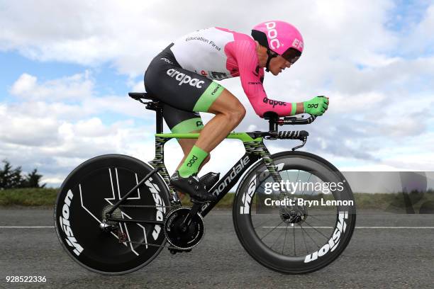 Matti Breschel of Denmark and EF Education First-Drapac p/b Cannondale during the 76th Paris - Nice 2018 / Stage 4 an Individual Time Trial of 18,4km...