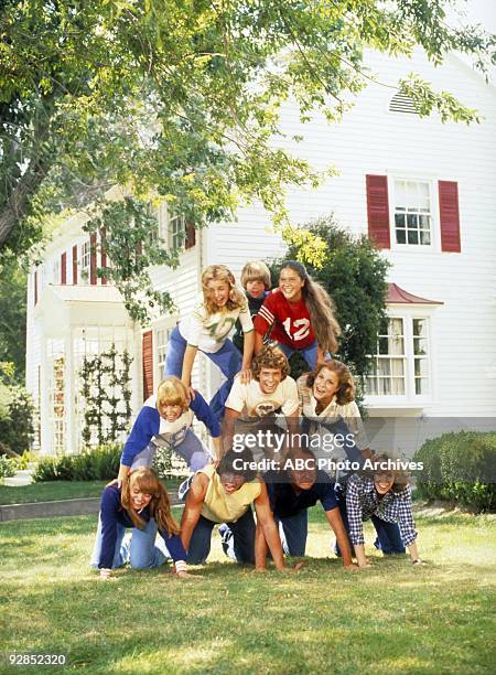 Cast - Season One - 8/25/77 The Bradford family, top row, left: Nancy , Nicholas , Elizabeth ; middle: Joannie , Tommy , Mary ; bottom: Susan , David...