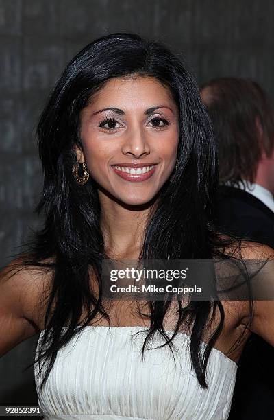 Actress Reshma Shetty attends New York City Opera�s theater debut celebration at Lincoln Center for the Performing Arts on November 5, 2009 in New...