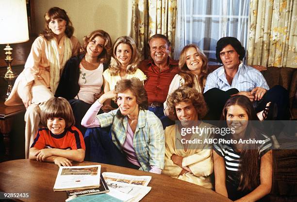 Cast - Season Three - 9/13/78 The Bradford family, pictured, top row, left: Laurie Walters , Lani O'Grady , Dianne Kay , Dick Van Patten , Susan...