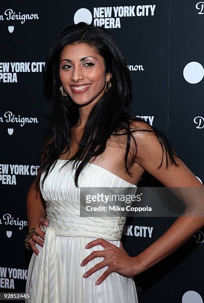Actress Reshma Shetty attends New York City Opera�s theater debut celebration at Lincoln Center for the Performing Arts on November 5, 2009 in New...