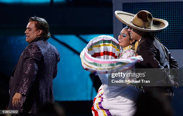 Juan Gabriel performs onstage at the 10th Annual Latin Grammy Awards held at Mandalay Bay on November 5, 2009 in Las Vegas, Nevada.