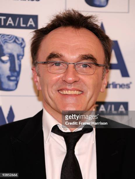 Director Danny Boyle arrives at the 8th Annual British Academy Of Film And Television Arts Britannia Awards at the Hyatt Regency Century Plaza Hotel...