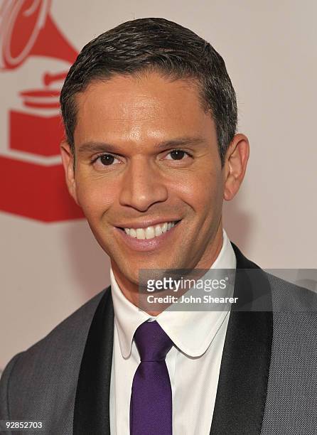 Personality Rodner Figueroa arrives at the 10th Annual Latin GRAMMY Awards after party held at the Mandalay Bay Convention Center on November 5, 2009...