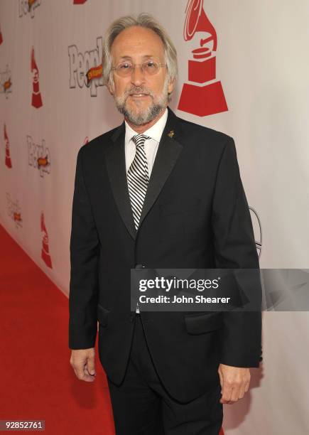 Recording Academy President Niel Portnow arrives at the 10th Annual Latin GRAMMY Awards after party held at the Mandalay Bay Convention Center on...