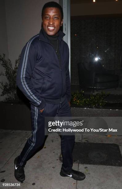 Babyface, Kenneth Edmonds is seen on March 6, 2018 in Los Angeles, California.