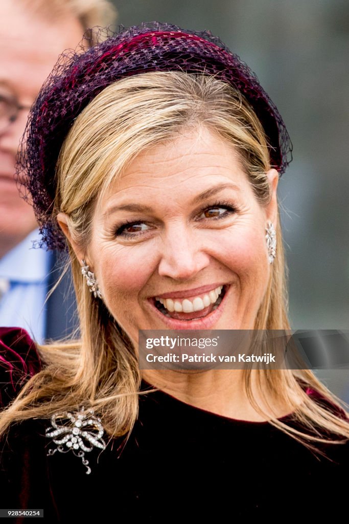 Queen Maxima Opens Horti Center In Naaldwijk