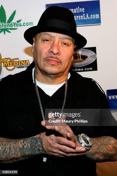 Rapper Kid Frost arrive at Latin Comedy Cholo Slam at the Million Dollar Theater on November 5, 2009 in Los Angeles, California.