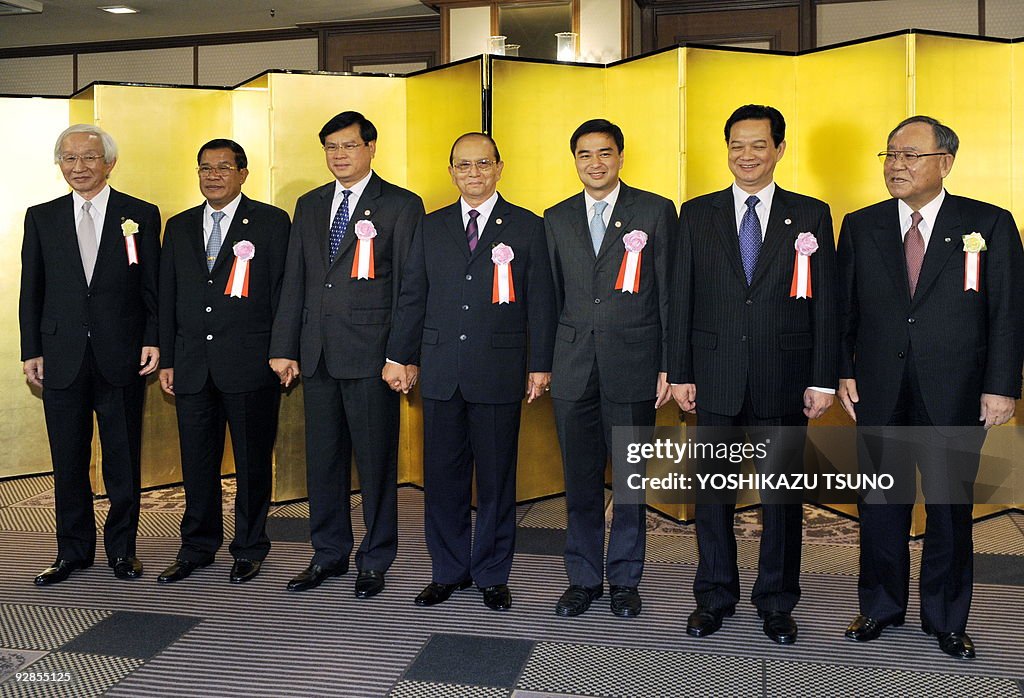 Leaders of Mekong river region (2nd L- 2