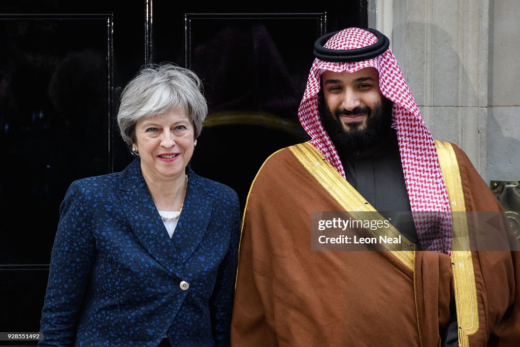 The Crown Prince Of Saudi Arabia Visits The UK