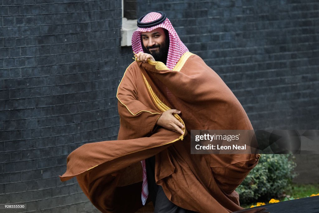 The Crown Prince Of Saudi Arabia Visits The UK