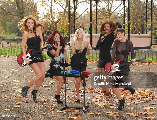 The Saturdays Launch Band Hero - Photocall The Saturdays Launch Band Hero - Photocall