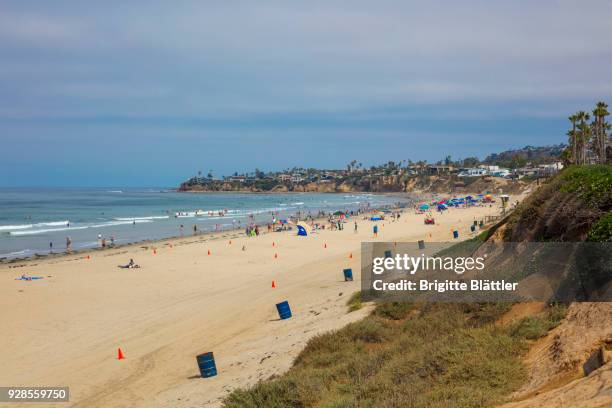 pacific beach in san diego - brigitte blättler stock-fotos und bilder