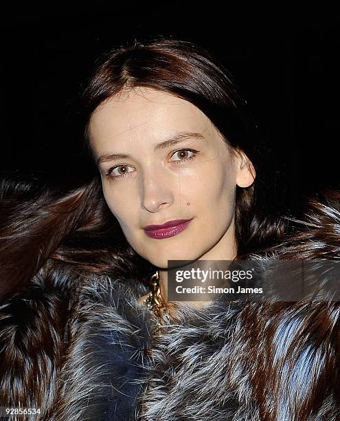 Fashion designer Roksanda Ilincic attends the Bistroteque Annual Drag Ball at The Royal Opera House on September 6, 2009 in London, England.