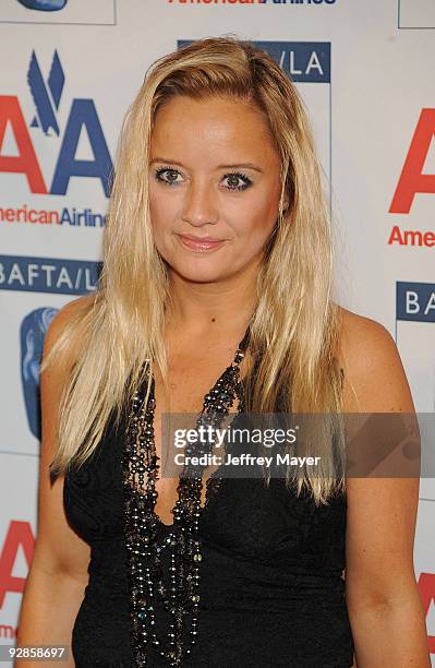 Actress Lucy Davis attends the 18th Annual BAFTA/LA Britannia Awards on November 5, 2009 in Century City, California.