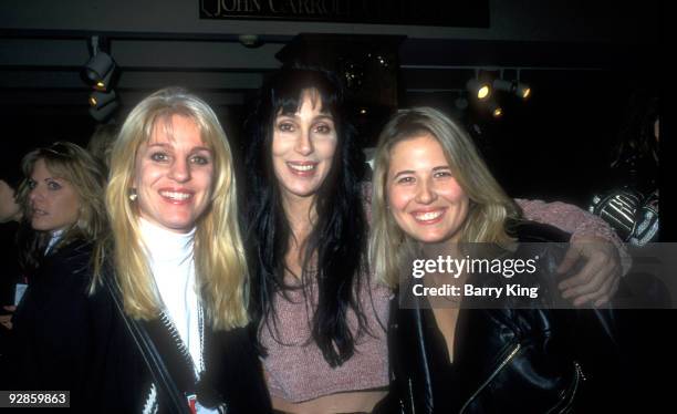 Georganne LaPiere , Cher, and her daughter Chastity Bono