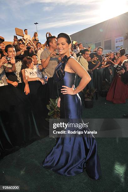 Barbara Bermudo attends the 10th Annual Latin GRAMMY Awards held at the Mandalay Bay Events Center on November 5, 2009 in Las Vegas, Nevada.