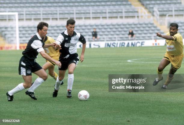 Mark Hine, Gateshead FC footballer, playing Yeovil at St James Park, September 1994.