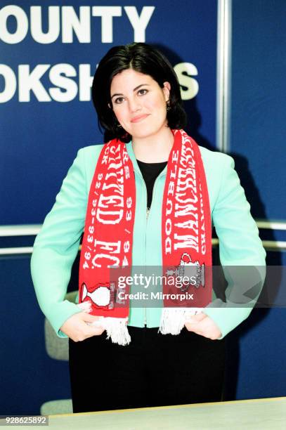 Monica Lewinsky, former Intern at The White House, pictured during Book Signing Tour, Book titled Monica's Story, at County Bookshops, The Trafford...