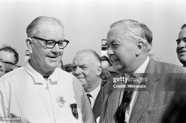 Ryder Cup Team, at the Royal Birkdale Golf Club in Southport, 9th October 1965. The 16th Ryder Cup matches were held 7th to 9th October 1965....