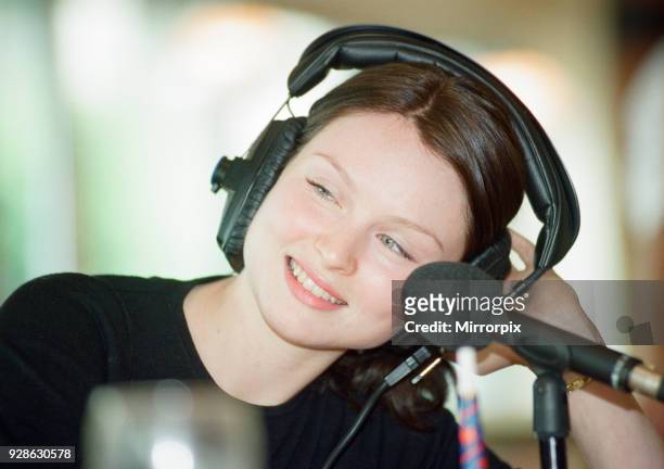 Sophie Ellis Bexter, Singer, 13th July 2001.