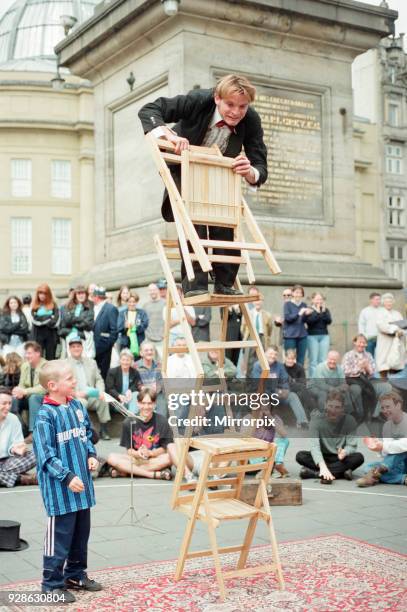 Euro 1996 Street Festival, Newcastle, 18th June 1996.