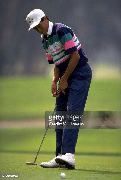 15 year old Eldrick Tiger Woods in action, trying to qualify for Los ...