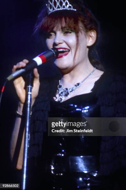 Performs at First Avenue nightclub in Minneapolis, Minnesota in September 1985.