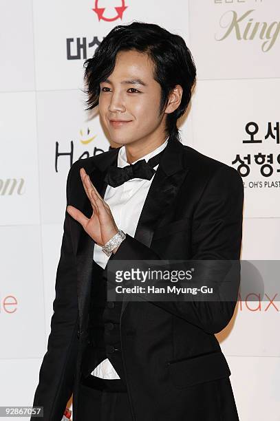 South Korean actor Jang Keun-Suk attends the 46th Daejong Film Awards at Olympic Hall on November 6, 2009 in Seoul, South Korea.