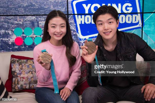 March 6: Maia and Alex Shibutani visits the Young Hollywood Studio on March 6, 2017 in Los Angeles, California.