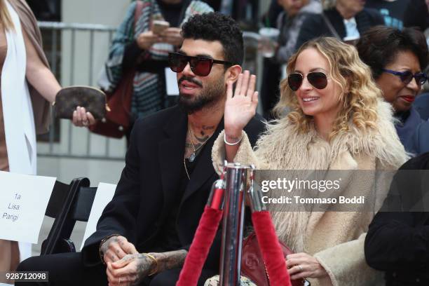 Miles Richie and Nicole Richie attend the Lionel Richie Hand And Footprint Ceremony at TCL Chinese Theatre on March 7, 2018 in Hollywood, California.