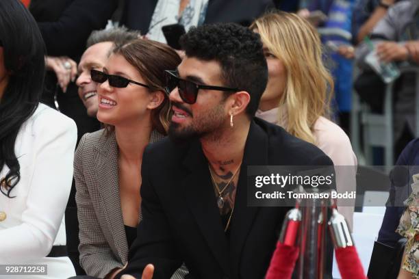 Sofia Richie and Miles Richie attend the Lionel Richie Hand And Footprint Ceremony at TCL Chinese Theatre on March 7, 2018 in Hollywood, California.