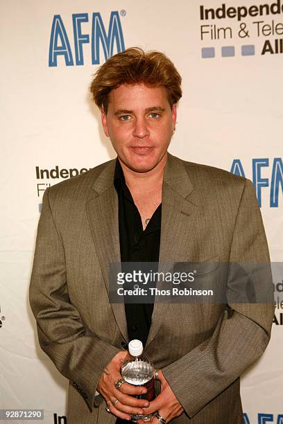 Actor Corey Haim attends the 2009 American Film Market - Day 3, Gobal Universal Pictures - Estella Warren Conference at the Loews Santa Monica Beach...