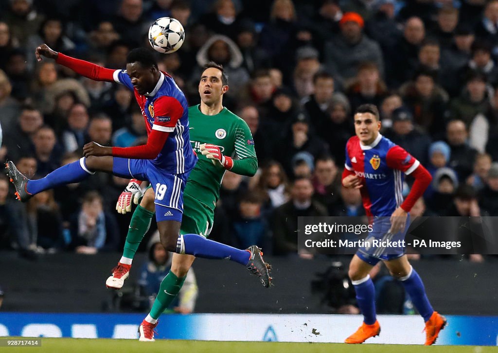 Manchester City v FC Basel - UEFA Champions League - Round of 16 - Second Leg - Etihad Stadium