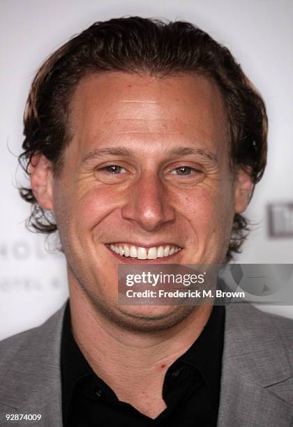 Trevor Engelson attends The Hollywood Reporter's annual Next Generation reception at My House on November 6, 2009 in Hollywood, California.