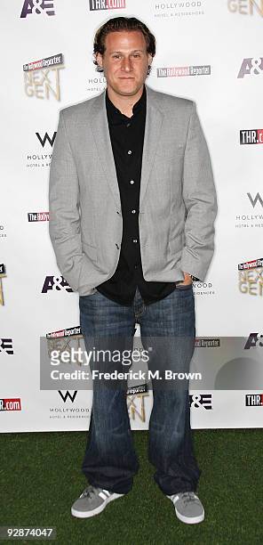 Trevor Engelson attends The Hollywood Reporter's annual Next Generation reception at My House on November 6, 2009 in Hollywood, California.