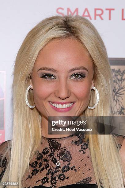 Lauren Mayhew attends the SBE's Launch Of Hyde Lounge at the Staples Center on November 6, 2009 in Los Angeles, California.